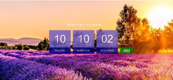 Digital Clock Preview